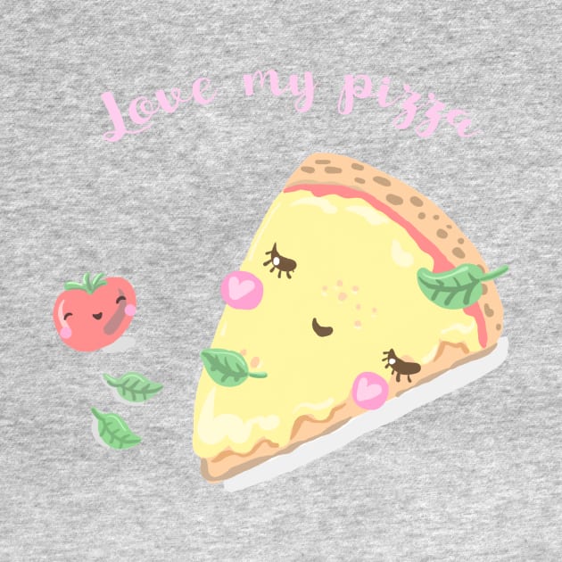 love my pizza by Lamalou Design